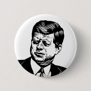 John Kennedy Ronde Button 5,7 Cm