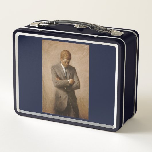 John Kennedy US Presidential White House Portret (Achterkant)