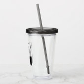 John Kennedy US Presidential White House Portret Acryl Drinkbeker (Links)