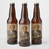 John Kennedy US Presidential White House Portret Bier Etiket (Flessen)