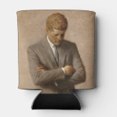 John Kennedy US Presidential White House Portret Blikjeskoeler (Achterkant)