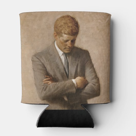 John Kennedy US Presidential White House Portret Blikjeskoeler (Achterkant)