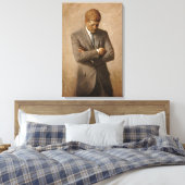 John Kennedy US Presidential White House Portret Canvas Afdruk (Insitu (Slaapkamer))