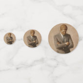 John Kennedy US Presidential White House Portret Confetti (Achterkanten)