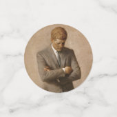 John Kennedy US Presidential White House Portret Confetti (Kleine voorkant)