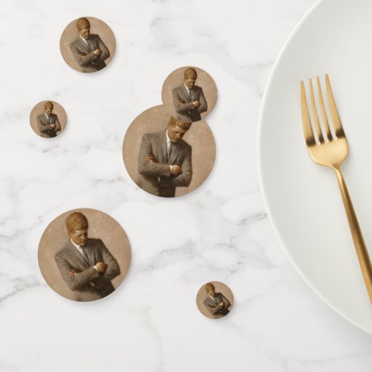 John Kennedy US Presidential White House Portret Confetti (Groep)