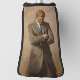 John Kennedy US Presidential White House Portret Golfheadcover