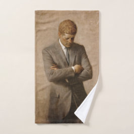 John Kennedy US Presidential White House Portret Handdoek