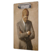 John Kennedy US Presidential White House Portret Klembord (Links)
