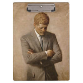 John Kennedy US Presidential White House Portret Klembord