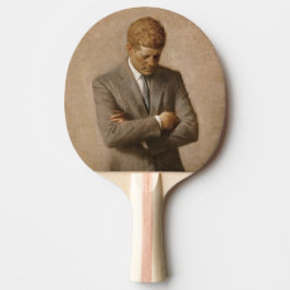 John Kennedy US Presidential White House Portret Tafeltennisbatje