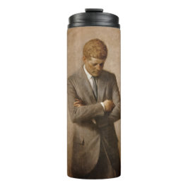 John Kennedy US Presidential White House Portret Thermosbeker