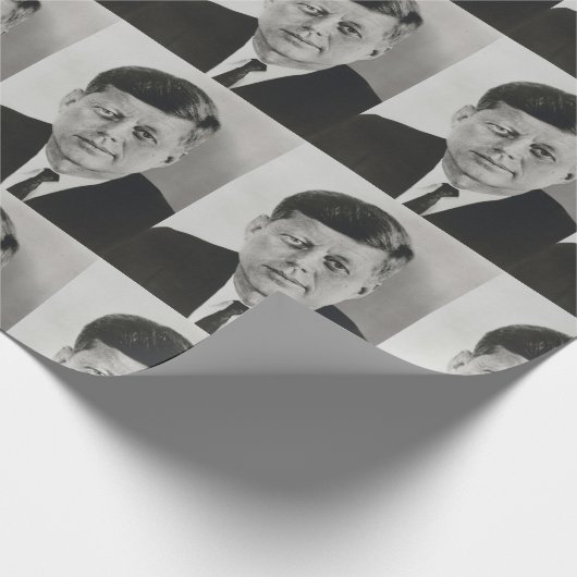 JOHN KENNEDY WRAPPING PAPER CADEAUPAPIER (Hoek)