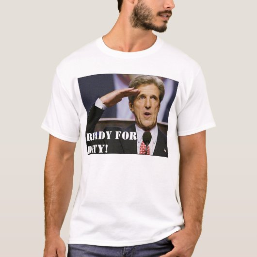 John Kerry For President T-shirt (Voorkant)
