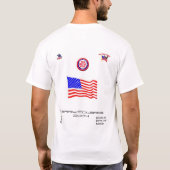 John Kerry - Ga stemmen T-shirt (Achterkant)