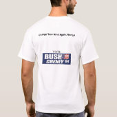 John Kerry verandert zijn geest weer. T-shirt (Achterkant)