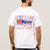 John Kerry voor President T-shirt (Achterkant)