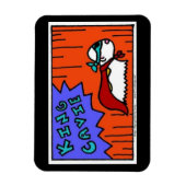John KING CAVIE flexibele magneet (Verticaal)
