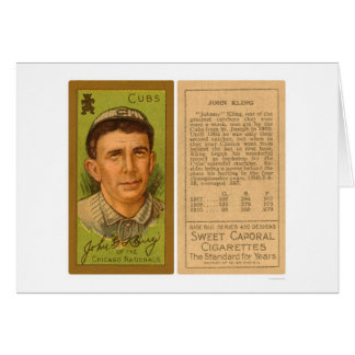 John Kling Cubs Baseball 1911