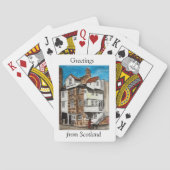 John Knox huis speelkaarten (Achterkant)