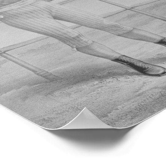 John L. Sullivan - Bare-Knuckle Boxer Poster (Hoek)