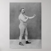 John L. Sullivan - Heavyweight Boxing Champion Poster (Voorkant)