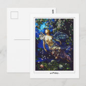 John La Farge #104 - Kunstmatig Briefkaart (Voorkant / Achterkant)