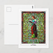 John La Farge #106 - Kunstmatig Briefkaart (Voorkant / Achterkant)