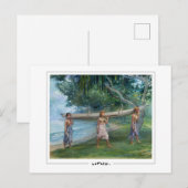 John La Farge #10 - Kunstpostkaart Briefkaart (Voorkant / Achterkant)
