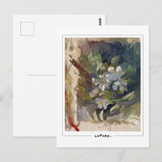 John La Farge #117 - Kunstmatig Briefkaart (Voorkant / Achterkant)