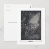 John La Farge #123 - Kunstmatig Briefkaart (Voorkant / Achterkant)