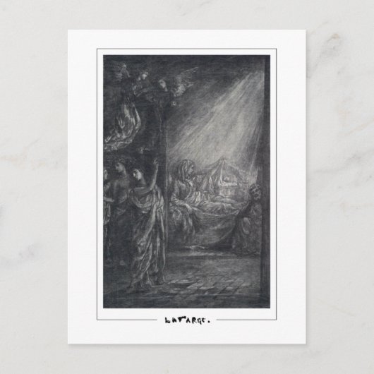 John La Farge #123 - Kunstmatig Briefkaart (Voorkant)