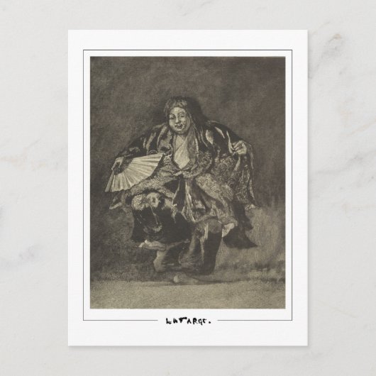 John La Farge #140 - Kunstmatig Briefkaart (Voorkant)