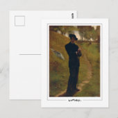 John La Farge #159 - Kunstmatig Briefkaart (Voorkant / Achterkant)