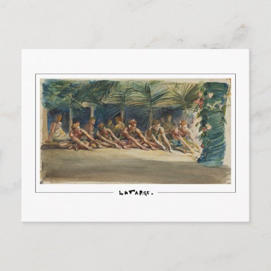 John La Farge #56 - Kunstpostkaart Briefkaart (Voorkant)