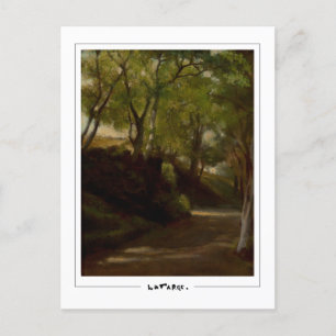 John La Farge #98 - Briefkaart met fijne kunst