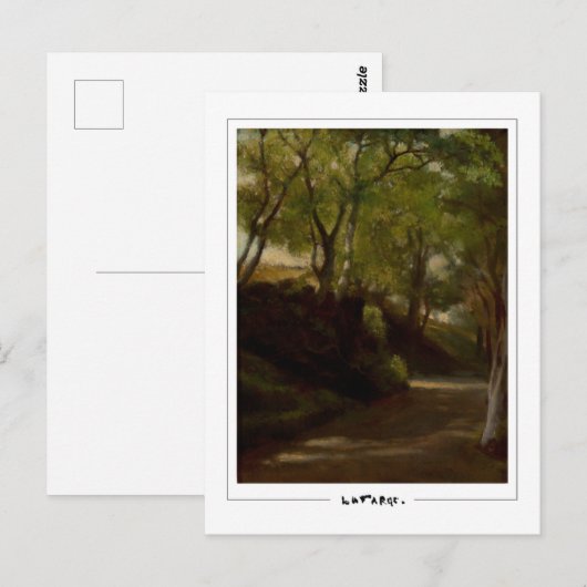 John La Farge #98 - Briefkaart met fijne kunst (Voorkant / Achterkant)