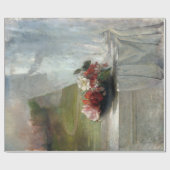 John La Farge Flowers op een Window Ledge Cadeaupapier (Vlak)