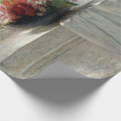 John La Farge Flowers op een Window Ledge Cadeaupapier (Hoek)