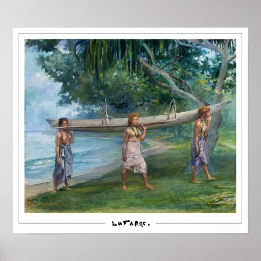John La Farge Zedign Art Poster #10 (Voorkant)