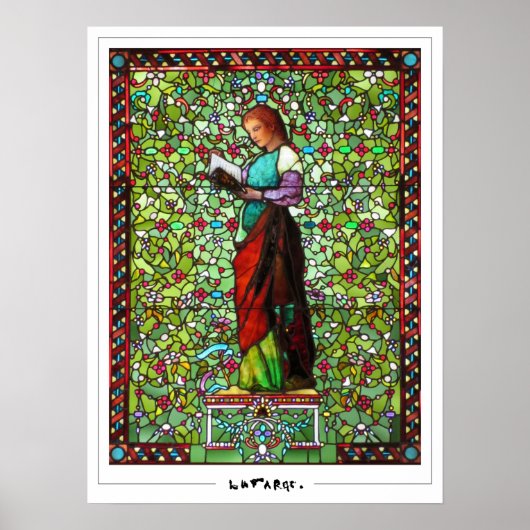 John La Farge Zedign Art Poster #106 (Voorkant)