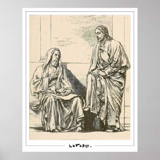 John La Farge Zedign Art Poster #111 (Voorkant)