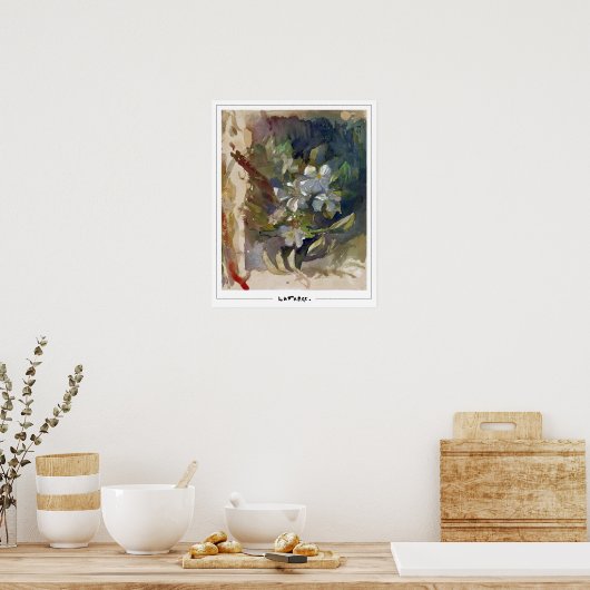 John La Farge Zedign Art Poster #117 (Keuken)