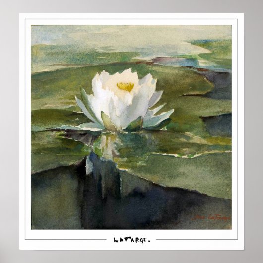 John La Farge Zedign Art Poster #12 (Voorkant)