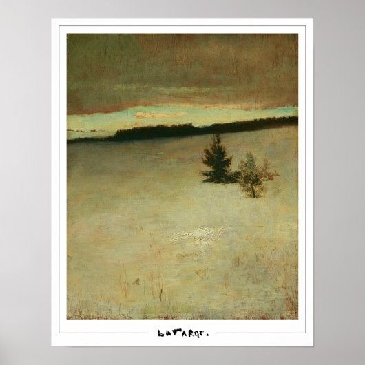 John La Farge Zedign Art Poster #122 (Voorkant)