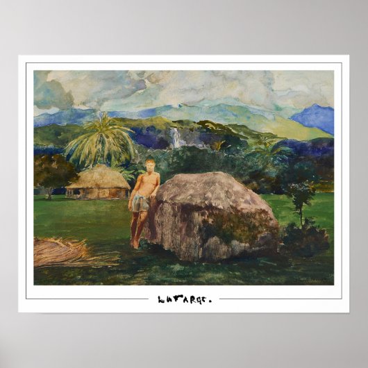 John La Farge Zedign Art Poster #138 (Voorkant)