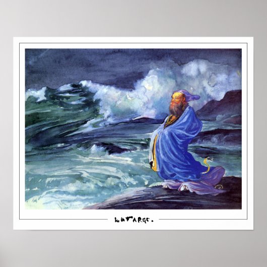 John La Farge Zedign Art Poster #25 (Voorkant)