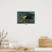 John La Farge Zedign Art Poster #5 (Keuken)