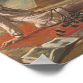 John Lavery: De schaakspelers Poster (Hoek)