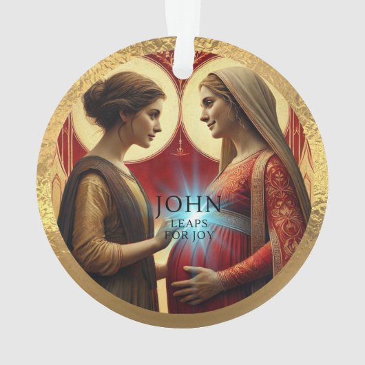 John Leaps voor Joy Acrylic Ornament (achterkant)